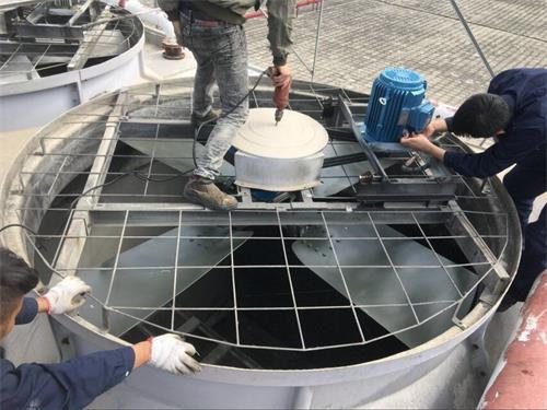 圓形逆流式玻璃鋼冷卻塔采用什么填料冷卻效果好？(河