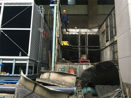 不銹鋼冷卻塔發(fā)生畸形狀況應(yīng)該如何處理呢?(不銹鋼冷